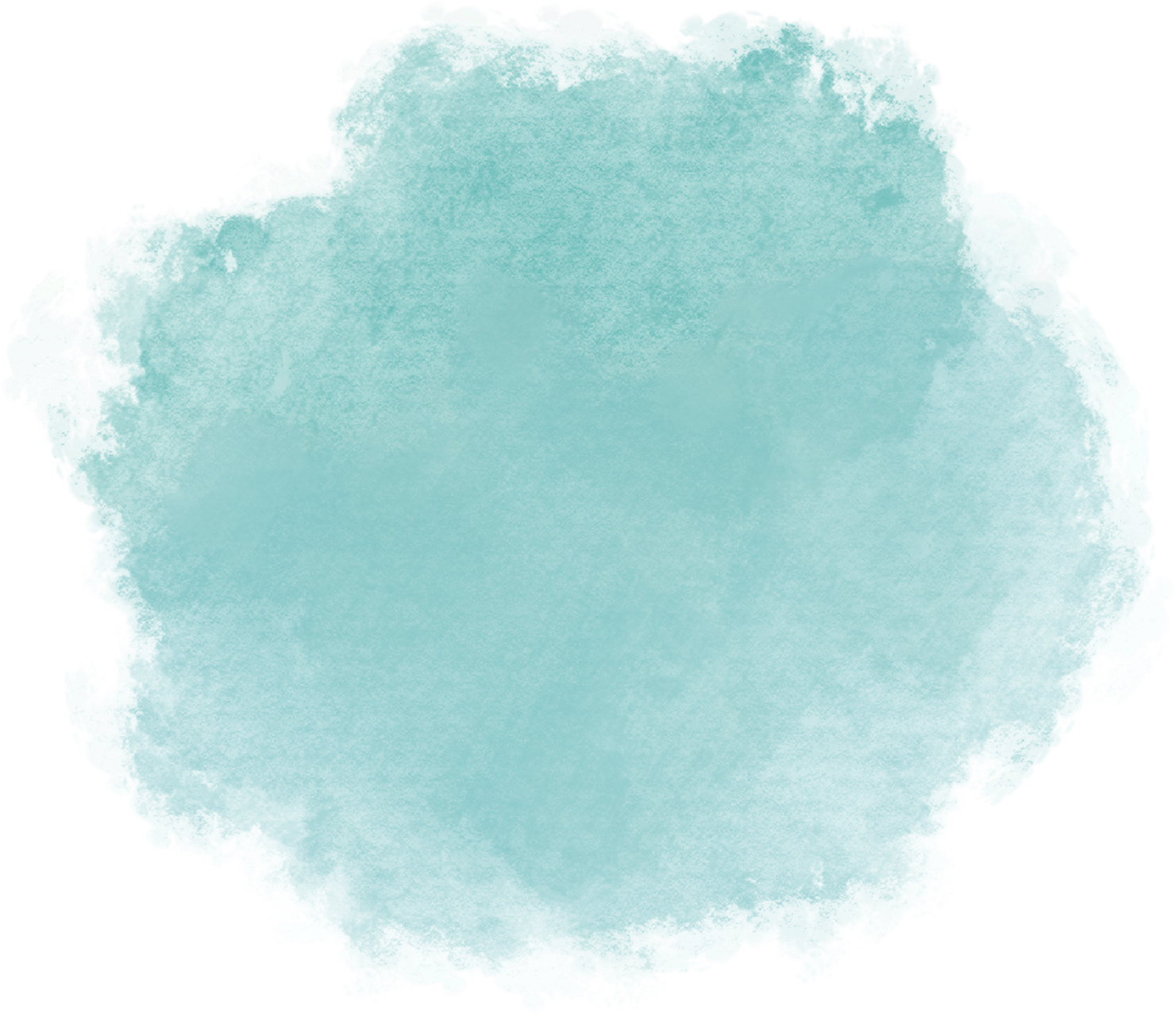 Mint green watercolor stain paint background splash texture